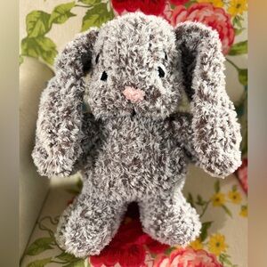 Handmade Hand Crafted Knit Chubby Bunny Easter gift